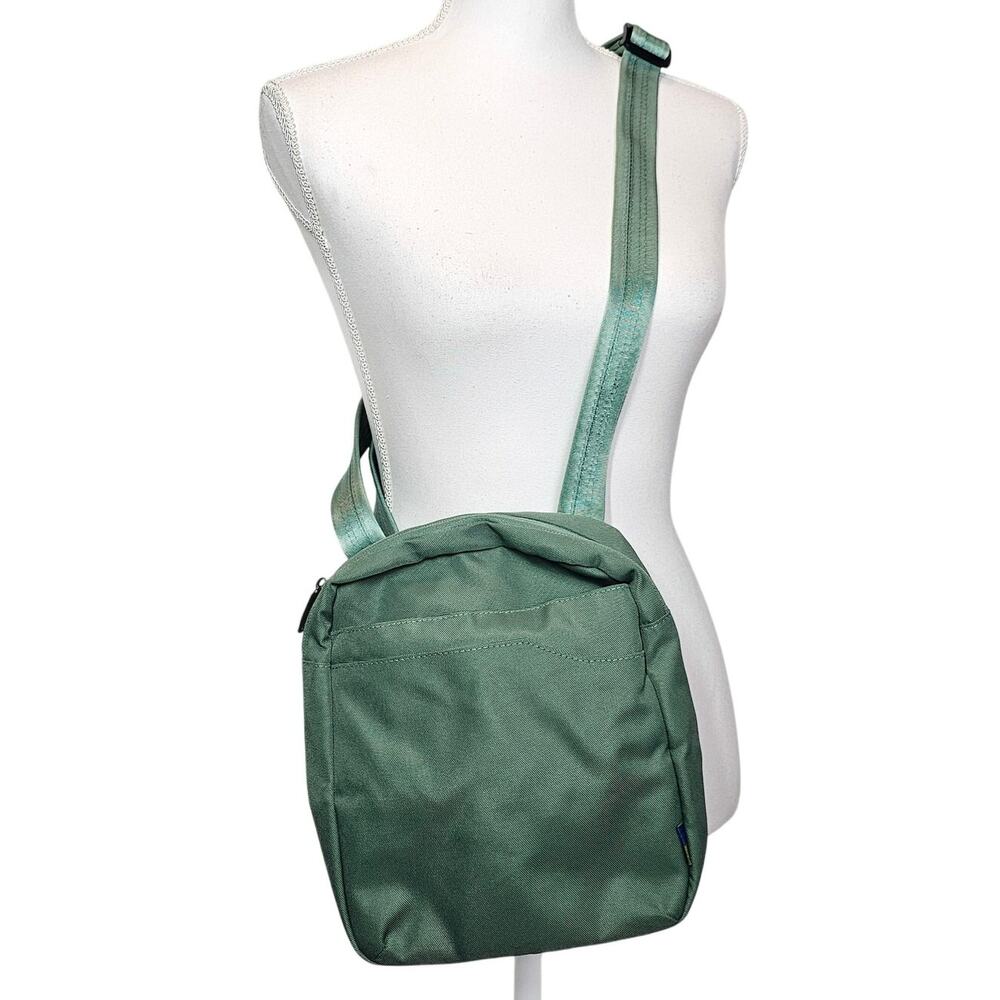Open Story Anti-Theft Vertical Travel Green Water Repellent Festival Crossbody - Picture 3 of 11
